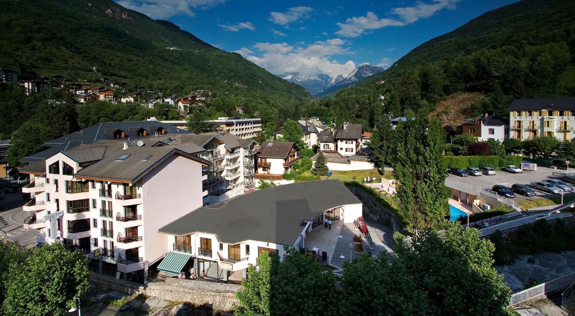 Hôtel Amélie Brides-les-Bains Exterior foto